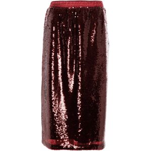 Summum Woman Rok bordeaux (Maat: 38)