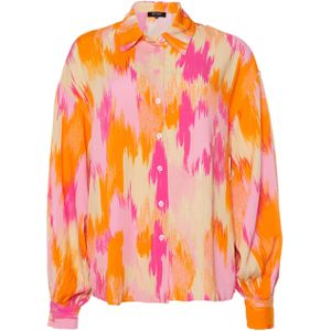 Refined Department Blouse multicolor (Maat: S) - Halslijn: Kraag,