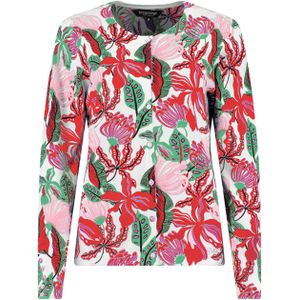 Bloomings Vest multicolor (Maat: L) - Halslijn: Ronde hals,