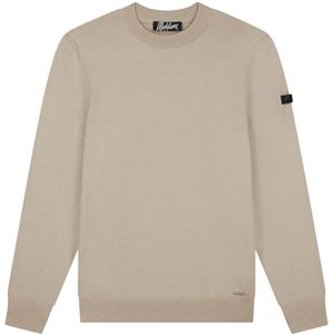 Malelions - Knitted Crewneck - Sand - Coltrui