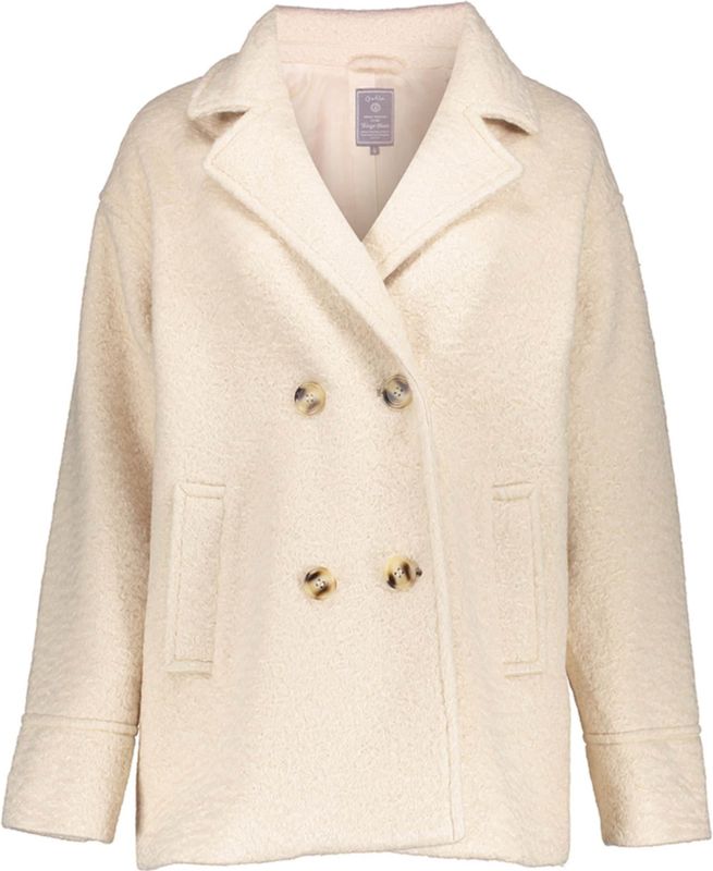 Geisha - Cabana Double Breasted - Tussenjas - Off White