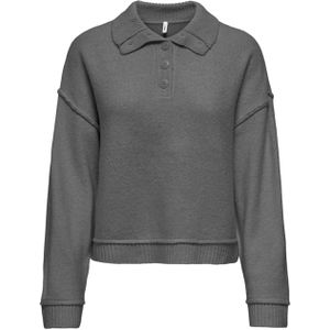 ONLY - Truien & Sweaters - Grijs - Pullovers