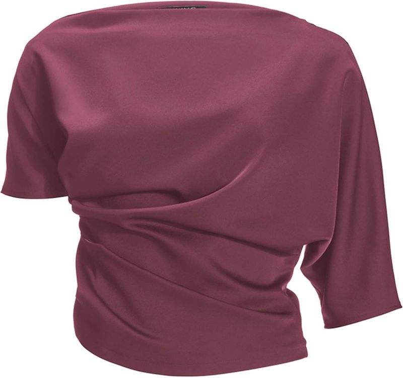 Blouseshirt met plooien