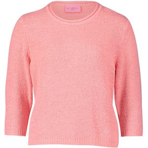 Betty Barclay - So Cosy Trui roze (Maat: 38) - Effen - Halslijn: Ronde hals,