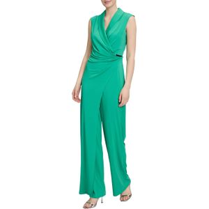 Vera Mont Overall Lang ohne Arm jumpsuit groen (Maat: 36) - Glitter - Halslijn: V-hals,