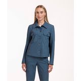 Studio Anneloes Jas blauw (Maat: L) - Effen