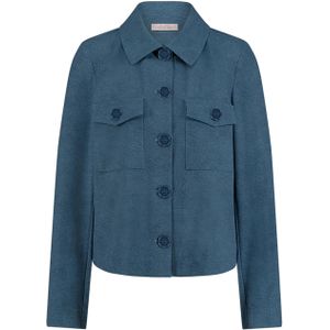Studio Anneloes Jas blauw (Maat: XXS) - Effen