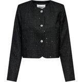 Only Dames jas zwart (Maat: 38)