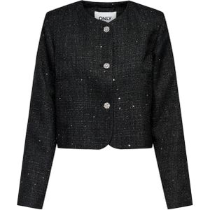 Only Dames jas zwart (Maat: 38)