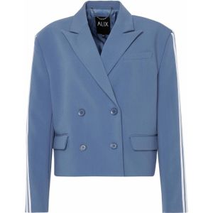 Alix The Label Blazer blauw (Maat: XS-S) - Effen