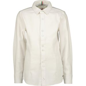 Vingino Overhemd lange mouw wit (Maat: 164) - Effen