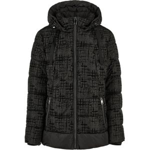 Barbara Lebek - Jas - Zwart - Allover Print