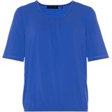 Roberto Sarto T-shirt blauw (Maat: 44) - Effen - Halslijn: Ronde hals,