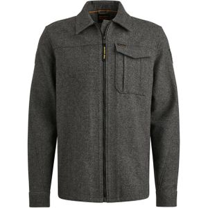 PME Legend Heren overshirt grijs (Maat: S) - Effen