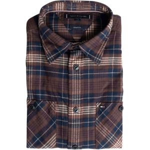 Tommy Hilfiger - Flannel Tartan - Vrijetijdsoverhemd - Regular Fit - Geruit