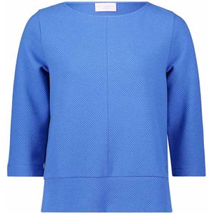 Betty Barclay - So Cosy Longsleeve - Blauw - Effen - 3/4 Arm