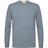 Profuomo - Pullover Crew Neck Woolblend - Grijs - Heren