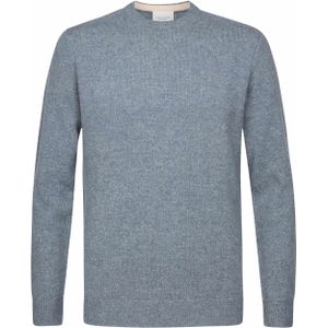 Profuomo - Pullover Crew Neck Woolblend - Grijs - Heren
