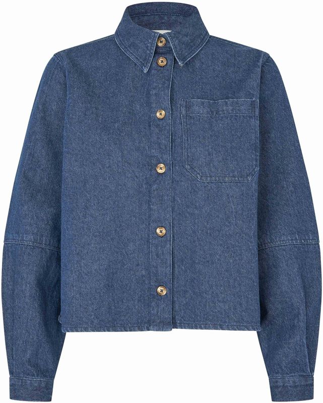 Modström - Possymd Shirt - Blouse - Blauw