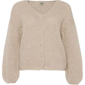 Inti Knitwear Vest beige (Maat: M) - Effen - Halslijn: V-hals,