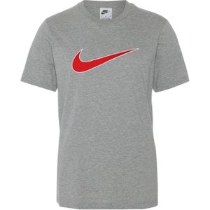 Nike T-shirt grijs (Maat: S) - Fotoprint - Halslijn: Ronde hals,