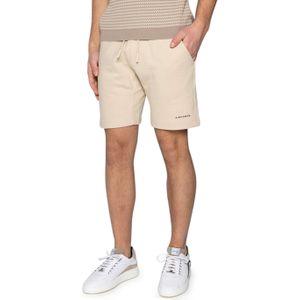 Airforce Short sweat pants korte broek beige (Maat: S)