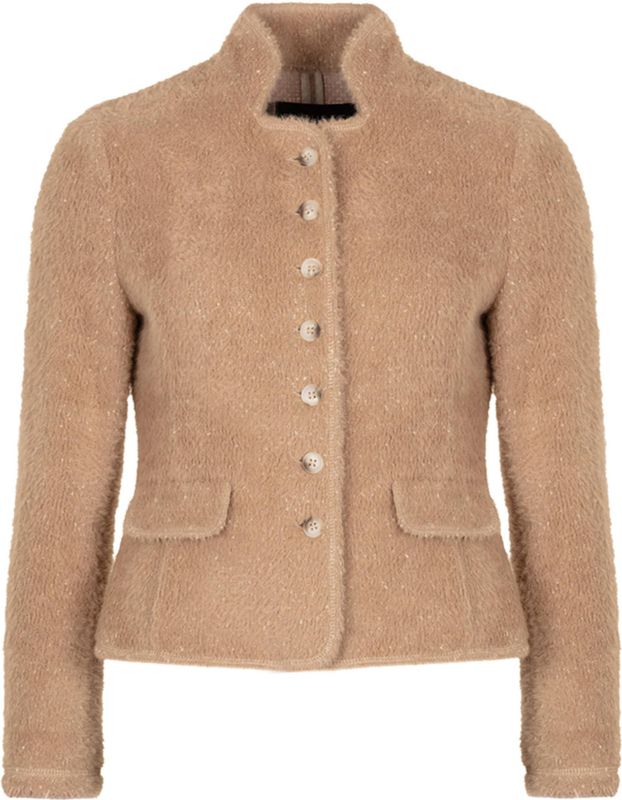 B Three - Blazer Rebecca - Rood - Dames - Tussenjas