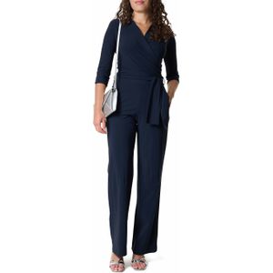 MOQ Jumpsuit blauw (Maat: 46) - Halslijn: V-hals,