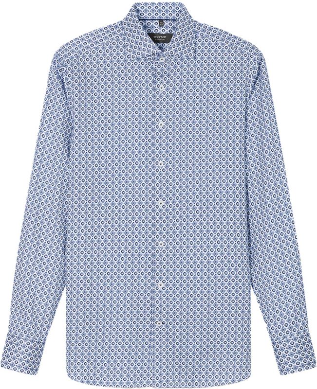 OLYMP SIGNATURE Overhemd, tailored fit, SIGNATURE Kent, Bleu