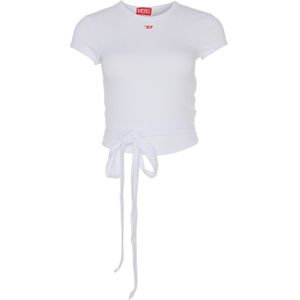 Diesel - T-Bunny-Tail - Crop Top - Wit