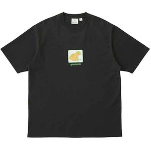 Gramicci T-shirt zwart (Maat: S) - Fotoprint - Halslijn: Ronde hals,