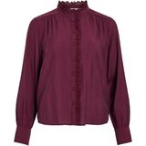 Vila - Vimalima Frill Shirt - Blouse - Fig