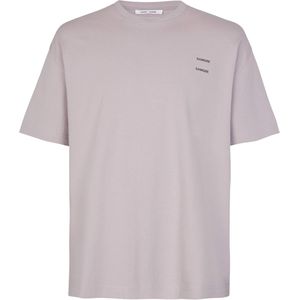 Samsøe Samsøe T-shirt paars (Maat: XL) - Effen - Halslijn: Ronde hals,