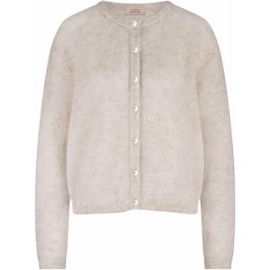 Studio Anneloes - Bibi Mohair Cardigan - Ecru - Dames Vest