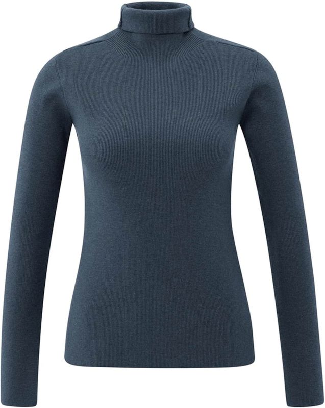 YAYA Top lange mouw 01-000517-510 Blauw
