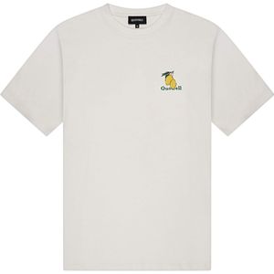 Quotrell T-shirt ecru (Maat: L) - Fotoprint - Halslijn: Ronde hals,