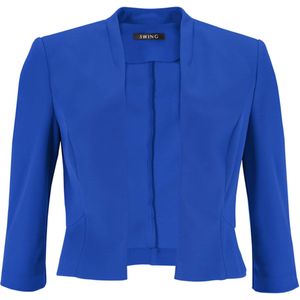 Swing Blazer blauw (Maat: 38) - Effen