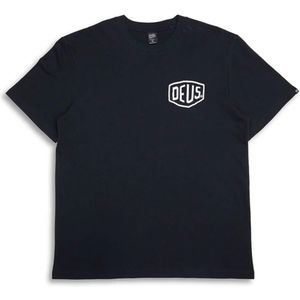 Deus T-shirt zwart (Maat: L) - Fotoprint - Halslijn: Ronde hals,
