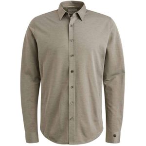 Cast Iron - Casual Shirt - Diep Zwart - Heren Overhemd