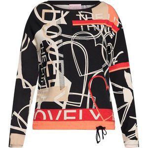 Betty Barclay, Dames, Tops, Zwart, Maat: S Katoen,