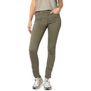 Enjoy Broek  5-Pocket Superstretch Lang Groen dames