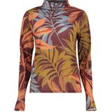 Geisha - Top Print Lurex - Bordeaux Rood - Dames