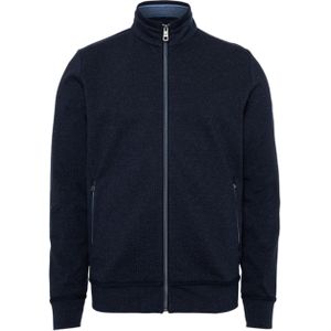 Bugatti Vest blauw (Maat: 2XL) - Mélange - Halslijn: Opstaande kraag,