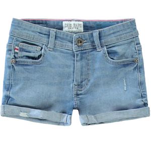 Cars Jeans Kids TIRI Short Black Used korte broek blauw (Maat: 140)