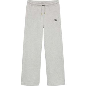 NIK & NIK Aila Melange Sweatpants meisjes broek grijs (Maat: 128) - Mélange