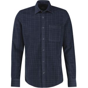 Regular fit vrijetijdsoverhemd van corduroy met kentkraag