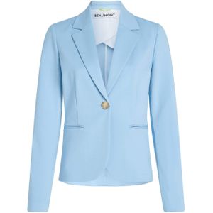 Beaumont Blazer blauw (Maat: 34) - Effen