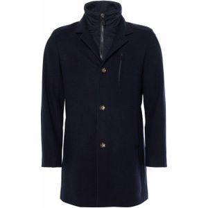 Scotland Blue Jas blauw (Maat: 48) - Effen