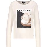 monari Shirt  beige / nachtblauw / cappuccino / natuurwit