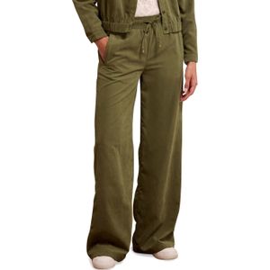 Tramontana - Wide-Leg Cupro Look - Broek - Groen